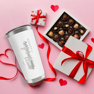 Personalized His & Hers Tumblers - Matching Gift For Couples - GiftShire