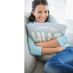 Personalized Hug Cushion Pillow with a Big Hug - GiftShire