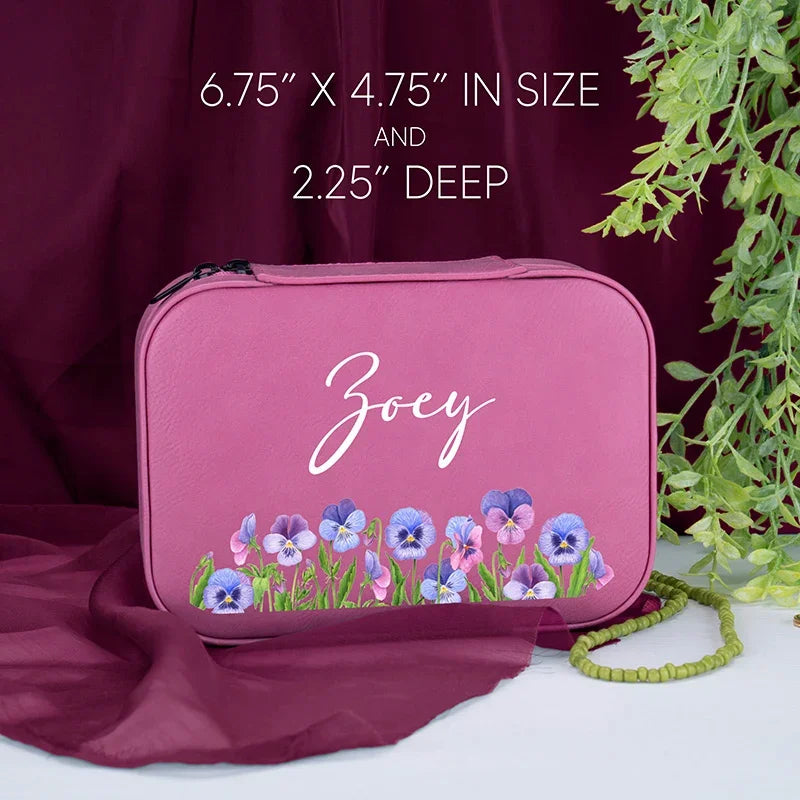 Personalized Jewelry Box with 12 Unique Floral Ideas - GiftShire