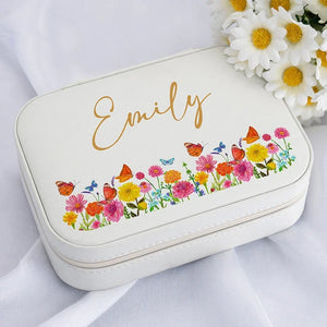 Personalized Jewelry Box with 12 Unique Floral Ideas - GiftShire
