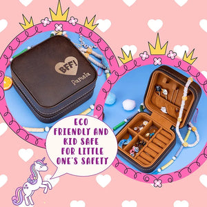 Personalized Kid Safe Jewelry Box for young Ladies - GiftShire