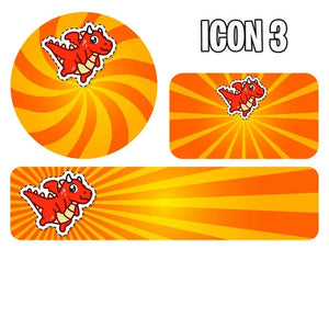 Personalized Name Labels - Custom Waterproof Stickers for Kids, Back to School - GiftShire