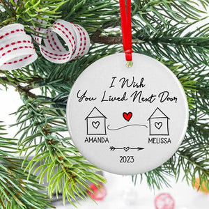 Custom Best Friends Ornament - GiftShire