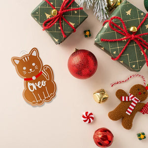 Personalized Pet Ornaments - Ginger Dog & Ginger Cat - GiftShire