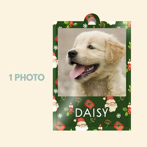Personalized Photo Token Christmas Ornament - GiftShire