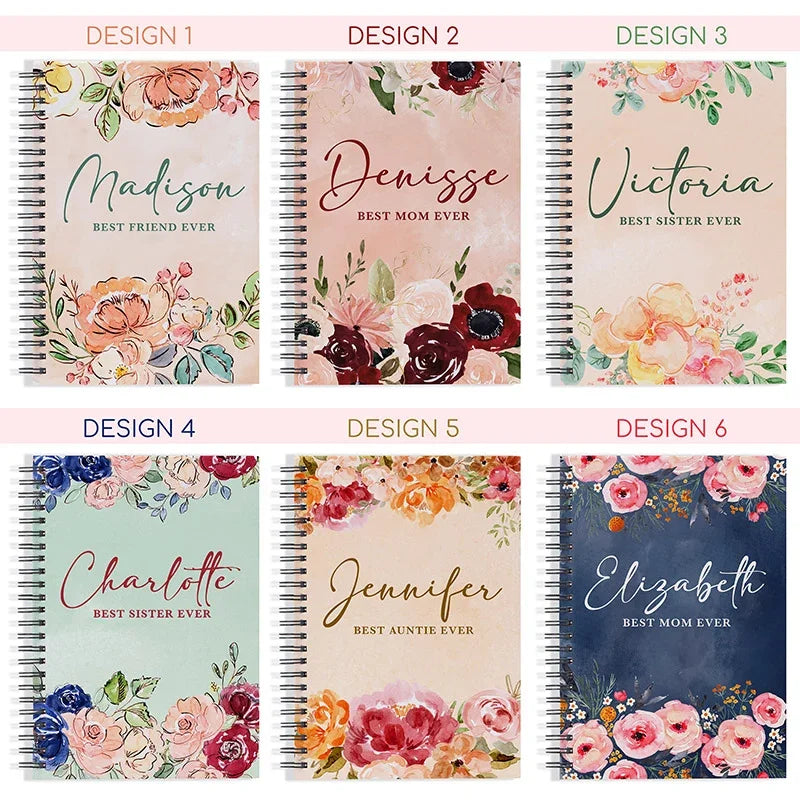Personalized Spiral Notebook – Back To School Gifts for BFF
