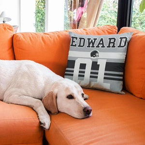 Personalized State Pillow for American Football Fans - GiftShire