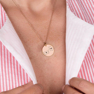 Personalized State To State Necklace For Couples - GiftShire