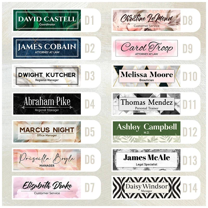 Personalized Wall Mount Name Plate - GiftShire