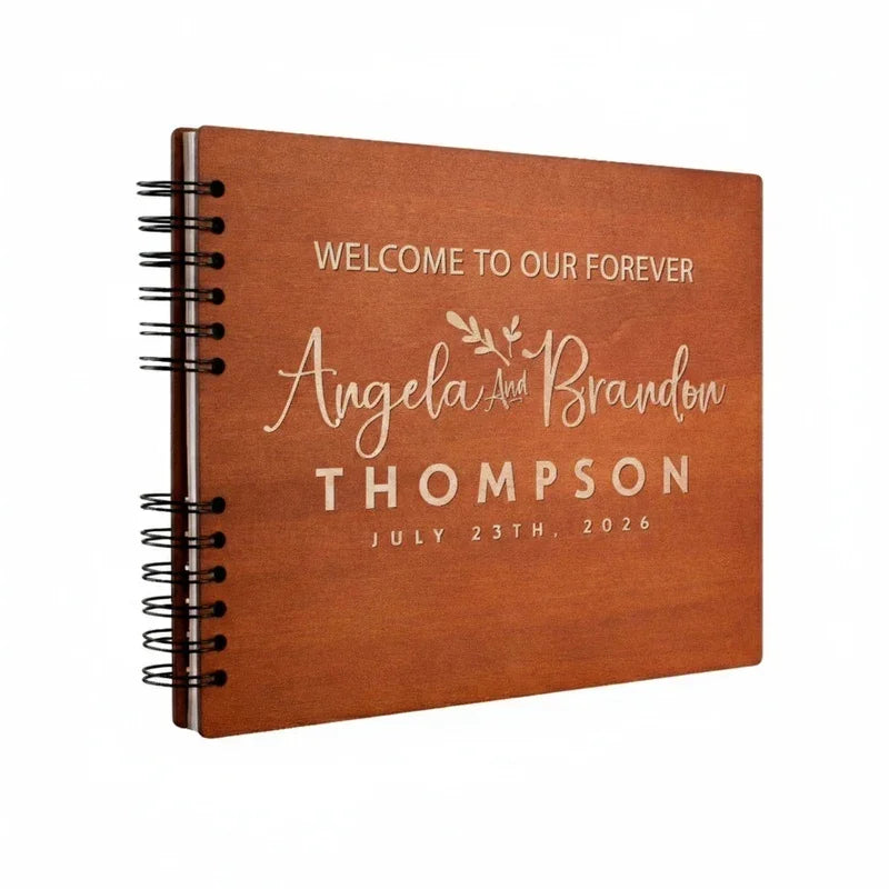 Customize Your Marriage Story - Wedding Guestbook