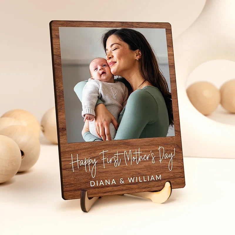 Photo Mom Car Visor Clip–Tabletop–Fridge Magnet–Gift for Mother’s Day
