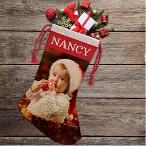Print Photo Stocking for Christmas - GiftShire