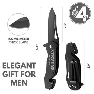 Small Black Knife - GiftShire
