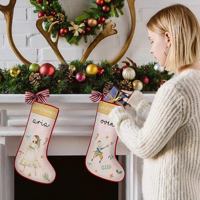Special Delivery Nutcracker Christmas Stockings for Kids - GiftShire