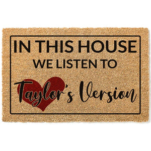 Taylor’s Version Doormat with 3 Size Options - GiftShire