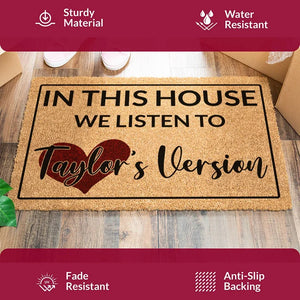 Taylor’s Version Doormat with 3 Size Options - GiftShire