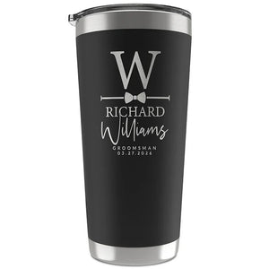 Uniquely Engraved 30 oz Tumbler for Your Groomsmen - GiftShire