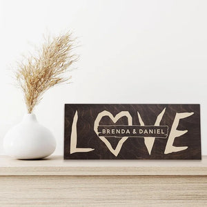 Valentine Sign, Custom Love Sign - GiftShire