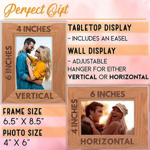 Family Photo Frame Personalized, Christmas Gift for Newlywed Couple - GiftShire