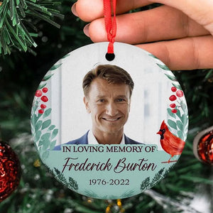 Personalized Photo Memory Ornament - GiftShire