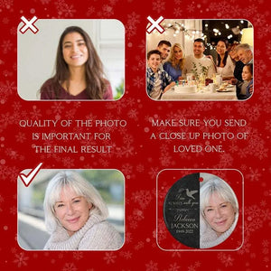 Personalized Photo Memory Ornament - GiftShire