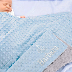 Personalized Embroidered Baby Blanket - GiftShire