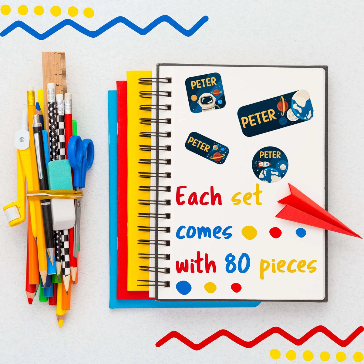 Personalized Labels for Kids - Custom Labels for Kids, Back to School - GiftShire