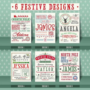 Custom Canvas Santa Sack - GiftShire