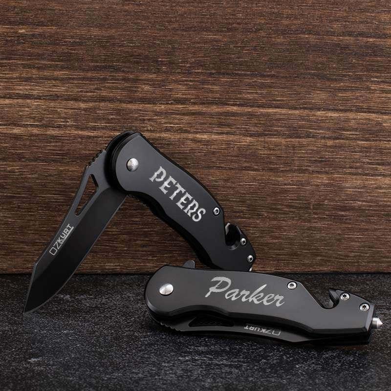 Small Black Knife - Personalized By Ozkurt – GiftShire