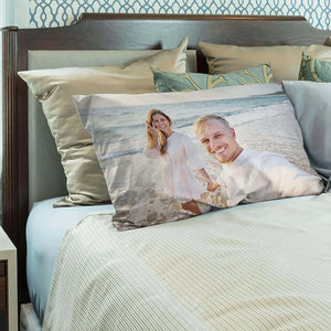 Personalized Photo Print Pillow Case - GiftShire