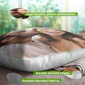 Personalized Photo Print Pillow Case - GiftShire
