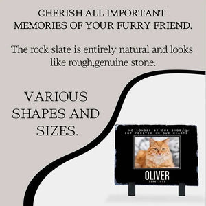 Custom Pet Memorial Stone, Dog Memorial Stone, Pet Grave Marker, Pet Headstone - GiftShire