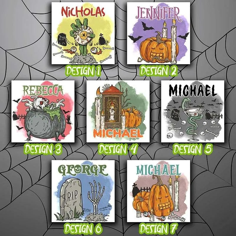Halloween Tote Bag for Kids, Personalized Trick or Treat Tote Bag - GiftShire