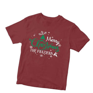Personalized Christmas Shirt, Merry Christmas Shirt, Christmas Gift - GiftShire