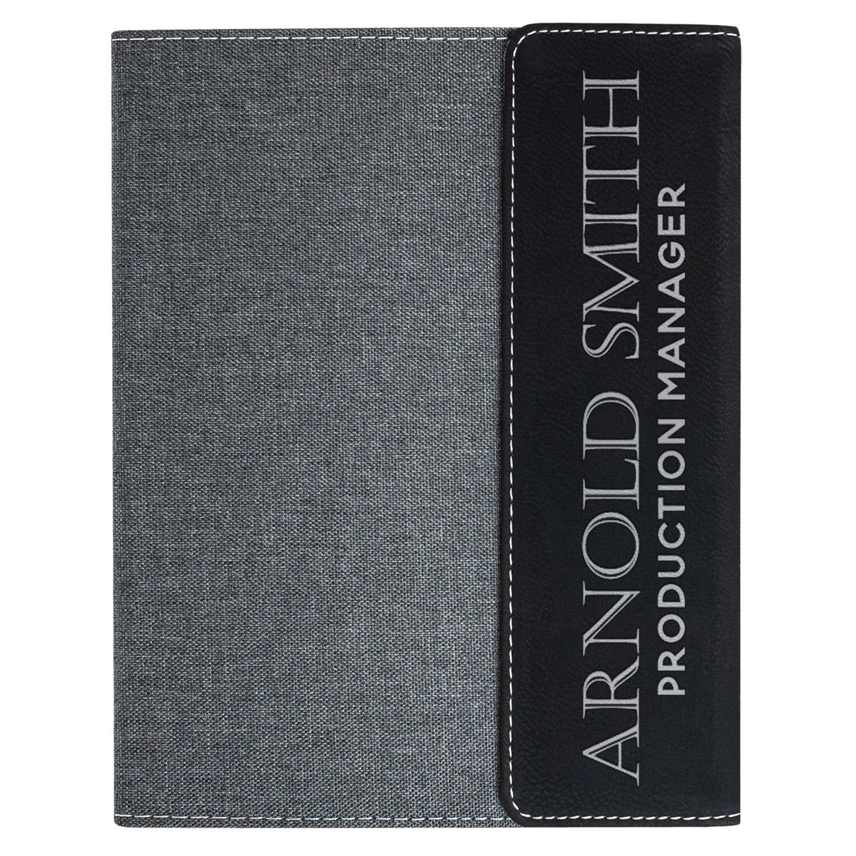 Personalized Business Padfolio - Custom Business Padfolio, Padfolio with Title - GiftShire