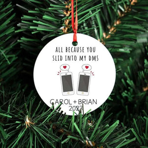 Online Dating Ceramic Ornament - GiftShire