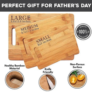 Personalized Cutting Board, Dad Grilling Gifts, Dad Birthday Gift - GiftShire