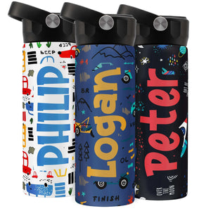 Kids Bottle With Name - GiftShire