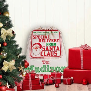 Custom Christmas Santa Sack - GiftShire