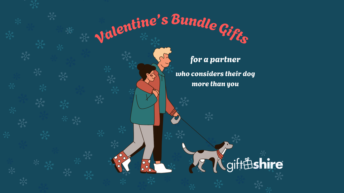 Cute, Winter Care Valentine's Bundle Gift For Dog-Obsessed Couples