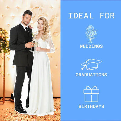 1 to 8 Feet Life-Size Cutout Standee From Your Own Photo