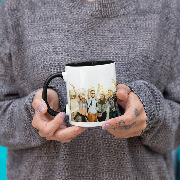 Custom Photo Mug-Wrap Around Photo Mug-Gift for Him-Gift for Her