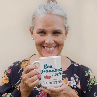 Best Grandma & Grandpa Ever Custom Mug