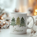 Custom Name Holiday Coffee Cup