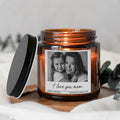 Personalized Photo Candle for Mom