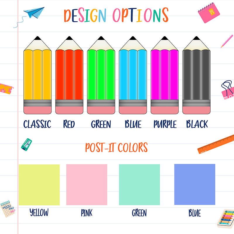 Personalized Teacher Sticky Note Holder
