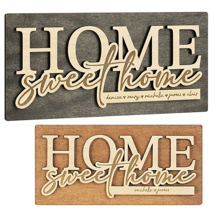 2 Layer Home Decor Sign - GiftShire