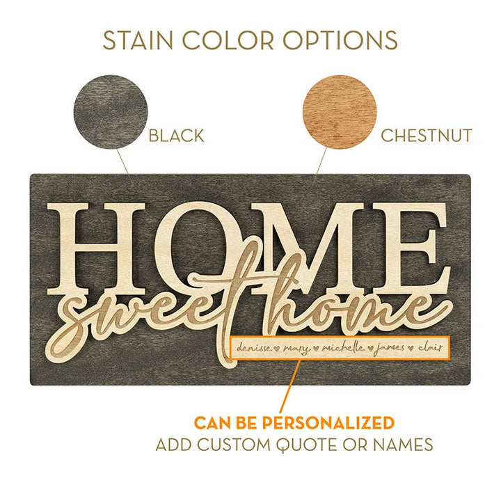2 Layer Home Decor Sign - GiftShire