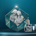 2D to 3D Photo Crystal - Your Christmas Keepsake