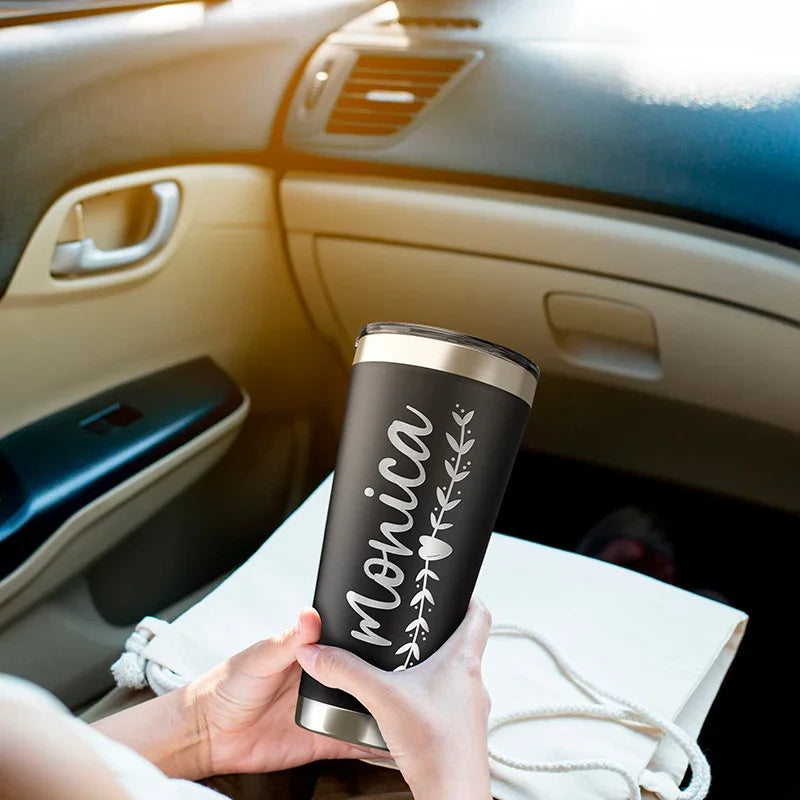 30 Oz Tumbler with Straw and No Spills Allowed! - GiftShire